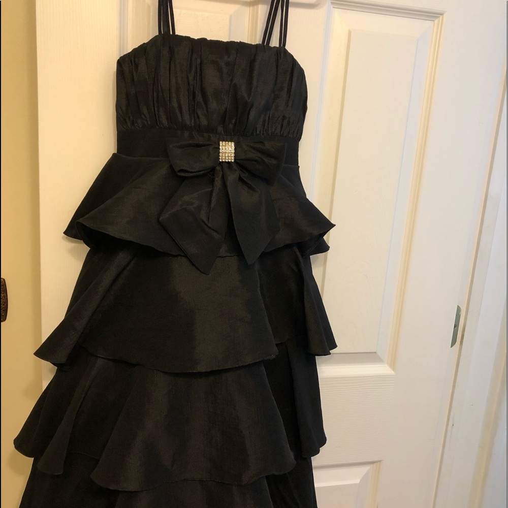 Kids World of USA GIRLS halter layered dress